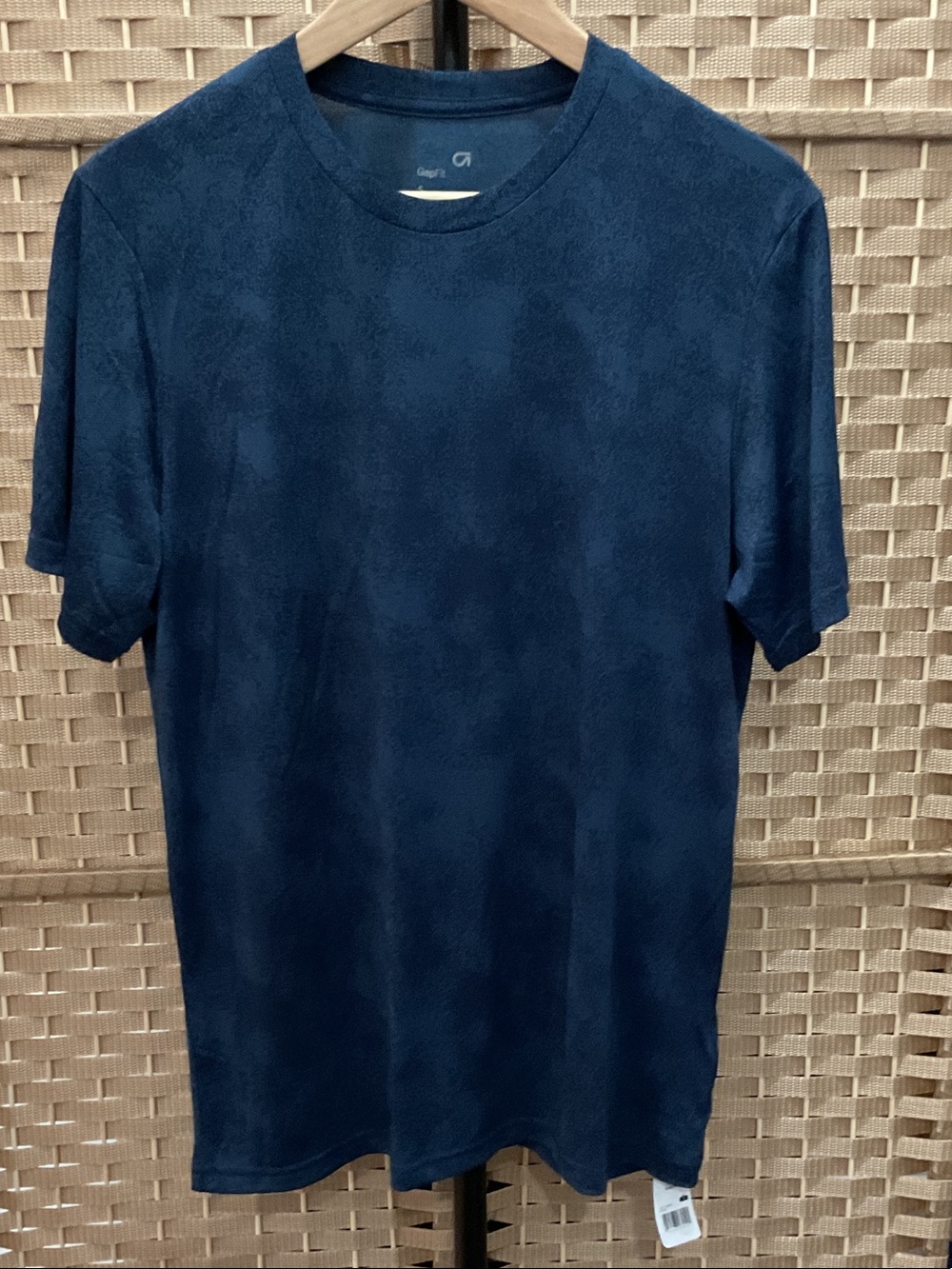 GAPFit Men's Dark Navy Short-Sleeve Crewneck Active Tee